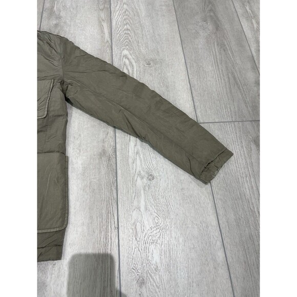 Closed Reversible Jacket Quilted Long Sleeve | Metallic Green |‎ Size Small - Picture 13 of 16